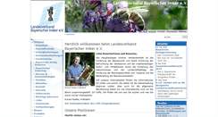 Desktop Screenshot of imker-bayern.de