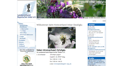 Desktop Screenshot of imker-ostallgaeu.imker-bayern.de