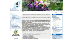 Desktop Screenshot of imkerverein-augsburg-pfersee.imker-bayern.de